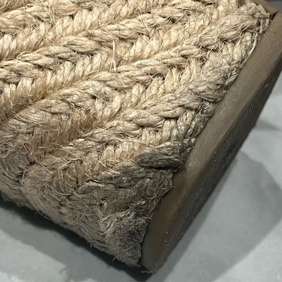 Black Suede Platform Espadrille by Sun + Stone Fey 8 - Picture 14 of 16